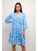 Kaffe Kleid KAellen A-shape in Regatta Flower Print