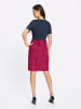 Heine Kleid in fuchsia-darkblue-gemustert