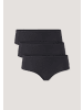 Hessnatur Panty Regular Cut im 3er Pack in schwarz