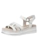 Tamaris COMFORT Sandale in WHITE/SILVER