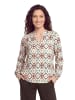 CARTOON Casual-Bluse mit Muster in Nature/Brown