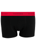 Vincent Creation® Boxershorts 12 Stück Retroshorts in schwarz/rot