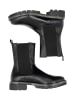 DreiMaster Vintage Leder Boots in Schwarz