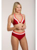 Olympia Bikini in weiss/rot