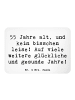 Mr. & Mrs. Panda Magnet Spruch 55. Geburtstag Energie mit Spruch in Weiß