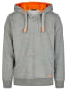 DENIMFY Sweatjacke DFLeo in Grau