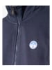 North Sails Sweatshirt mit Reißverschluss in Marine