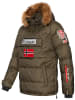 Geographical Norway Windbreaker in Khaki