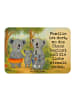 Mr. & Mrs. Panda magnet Koala Familie Design mit Spruch in Weiß