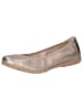 Caprice Ballerina in TAUPE METALLIC