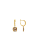 Luxenter Ohrringe Khocas mit 18 Karat Goldfinish – KHOCAS