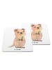 Mr. & Mrs. Panda Coaster Quokka Happy ohne Spruch in Weiß
