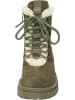 Piazza Schnürstiefeletten in khaki