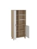 ebuy24 Vitrinenschrank Ikast Eiche 89 x 40 cm