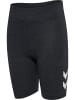 Hummel Kurze Hose Hmljr Logo Multisport Mädchen in BLACK MELANGE