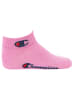 Champion Socken 3er Pack in Pink/Weiß/Blau