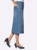 WITT WEIDEN Jeans-Rock in blue-bleached