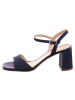 Unisa Damensandalette elegant  über 45 mm Absatz  in  Blau