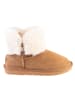 BIOSOFT Winterstiefel Fluffy Bootleg in Chestnut