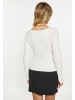 faina Bluse in Wollweiss