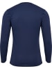 Hummel Longsleeve "BL Essential T-Shirt Longsleeve" in Blau