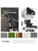 tectake Kombi-Kinderwagen Mats für 0 bis 36 Monate geeignet, Belastbarkeit 15 kg, anthra