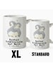Mr. & Mrs. Panda XL Tasse Pinguin Bestes Schätzelein der Welt mi... in Weiß