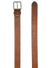 Pierre Cardin Ledergürtel Basic in Cognac