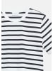 comma Rundhals T-Shirt für Damen in blau