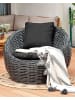 Beliani Sessel LERICI in Schwarz - (W) 97 x (H) 80 x (L) 97 cm