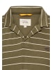 Camel Active Poloshirt mit kontrastierenden Details in Olivgrün