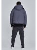 SikSilk Winterjacke Hooded in Grey
