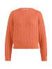 Hessnatur Strickpullover in papaya