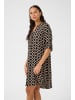 Kaffe Kleid KAmarana Regular fit in Black Deep/Feather G./Chestnut