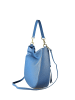 collezione alessandro Ledertasche " Summer " in blau