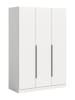ebuy24 Kleiderschrank Kopenhagen Weiß 120 x 52 cm