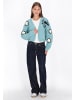 myMo Cardigan in turquoise