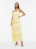 Vila Maxikleid in Pastel Yellow