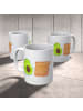 Mr. & Mrs. Panda Kindertasse Avocado Toast ohne Spruch in Weiß