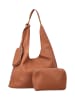 Usha Women Hobo Bag in Light Brown