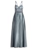 Vera Mont Abendkleid mit Stickerei in Platinum Grey