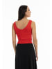 faina Strick Tank Top in Rot