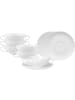 Villeroy & Boch 6er Set Suppentassen mit Untertassen Royal 200 ml weiß in weiß