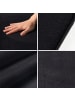 Teppich Boss Kurzflor Teppich Silvia Schwarz