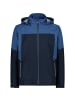 cmp Funktionsjacke, Regenjacke MAN JACKET ZIP HOOD in Blau