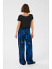 CULTURE Casual Hose CUashley Relaxed fit in Blue Graphic