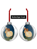 Mr. & Mrs. Panda Christbaumkugel Sternzeichen Widder Design ohne... in Weiß