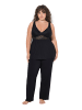 TruYou Pyjama in schwarz