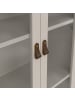 ebuy24 Vitrinenschrank Madrid Kaschmir 78 x 33 cm