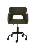 Beliani Bürostuhl SANILAC in Grün/Schwarz - (W) 62 x (H) 71 x (L) 62 cm